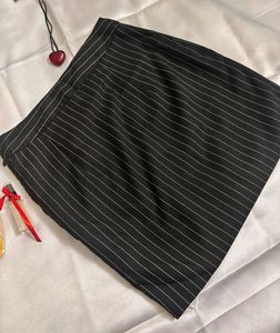 Striped Mini Skirt