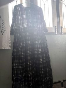 Plaid Maxi Dress