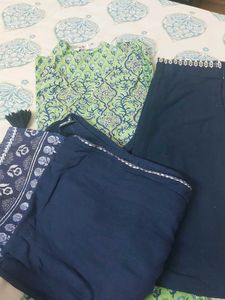 Kurta Pant Dupatta Set