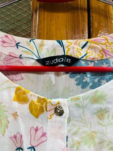 Floral Print Kurta