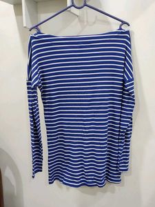 Blue Stripes Top