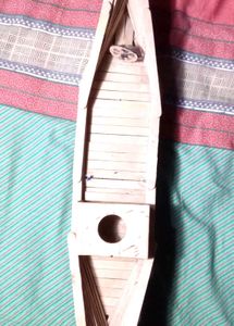 Handmade Popsicle Stick Boat