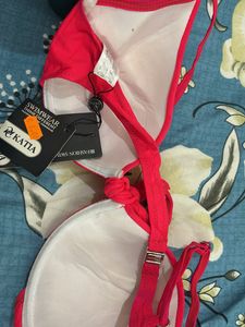 Katia Red Bikini Top
