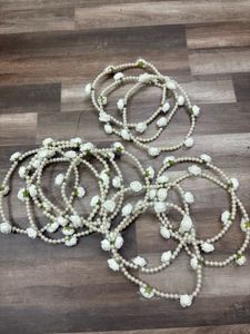 Pearl &amp; Floral Headgear