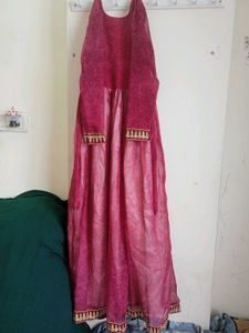 Maroon Ethnic Dress