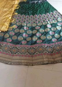 Green Lehenga Choli Set