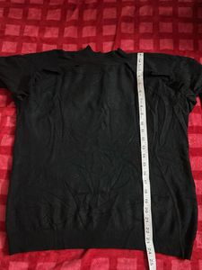 Ruffle Trim Knit Top