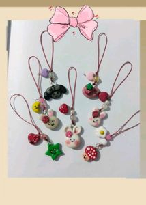 🌸 Cute Phone Charm . ( Single Piece )