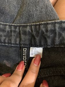 H&amp;M black Wide Leg Jeans