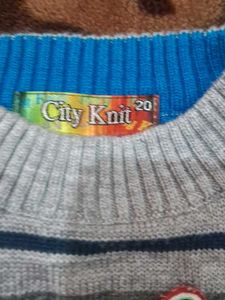 Cute Striped Kids Sweater