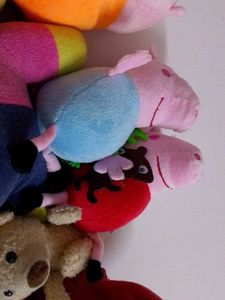 Peppa Pig Plush Toys Lot