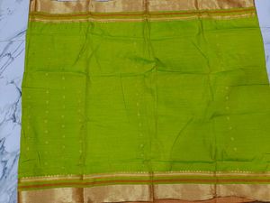 Light green Paithani