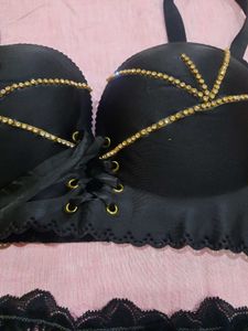 Black Lace Lingerie Set