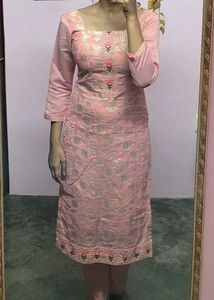 Elegant Pink Kurta Set