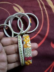 Beautiful Kada Bangle Set + One Freebies