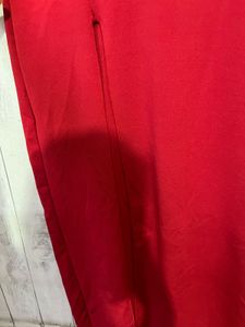 Red Midi Slip Dress