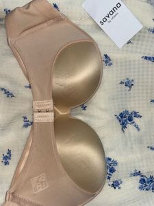Savana Push Up Strapless Bra