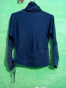 Designer Stretchable Semi Winter Top