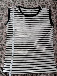Striped Sleeveless Top