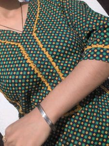 Afgani bottom with A shape kurti no f