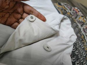 Off White Puffer Jacket