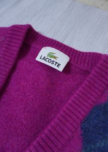 Lacoste Argyle Sweater Vest