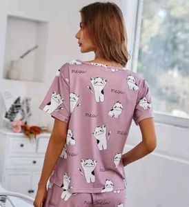 Cute Cat Pajama Set