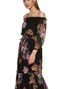 Rare A-line Casual Dress Black