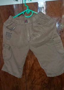 Boy's Casual Khaki Shorts