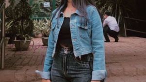 Denim Crop Jacket
