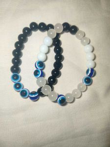 Attractive Evil Eye Beaded Bracelets (Pack of 2)🖤