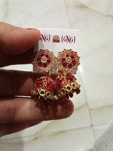 ♥️ red earings