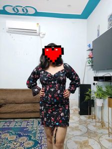 Floral Print Bodycon Dress