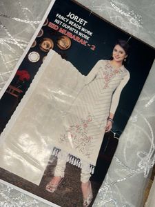 Elegant Floral Embroidered Fabric