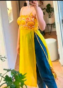 Yellow Kurti