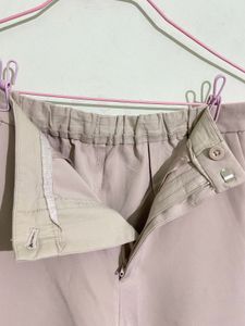 Beige Formal Pant