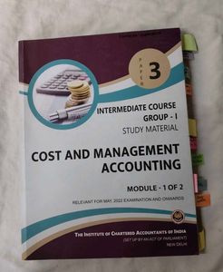 Cost and Management Accounting Book