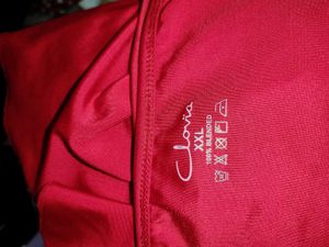 knit winter dress, crop top and red bodysuit