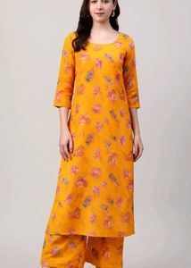 Floral Print Kurta Set