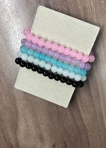 glass beaded bracelets set