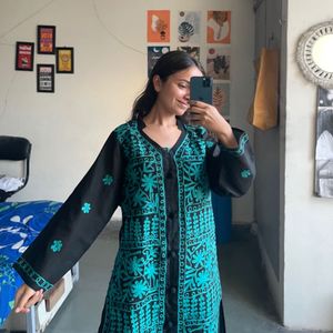 Embroidered Cotton Kurti