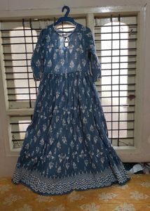 Handloom Anarkali Totally New