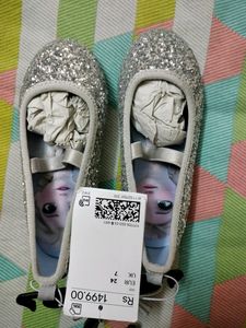 Disney Frozen Glitter Ballet Flats