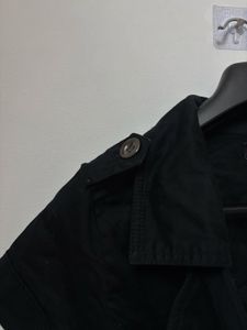 Chic Black waist coat style top