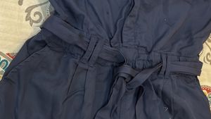 Lee Cooper Navy Blue Playsuit