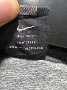 Nike Vintage Grey Zipup Fleece Jacket