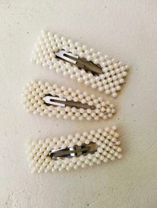 Pearl Hair Clips (Set of 3)