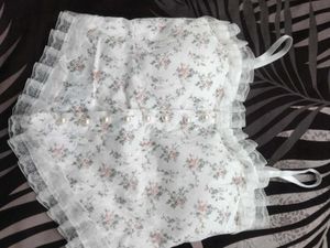Floral Lace Bustier Top