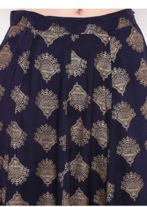 Ethnic Skirt And Top Set
