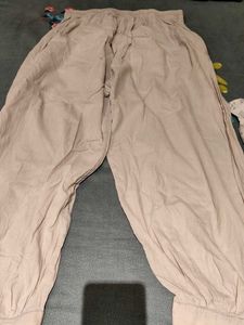 Floral Embroidered Cotton Suit